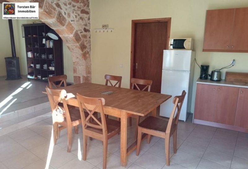 Kokkino Chorio Kreta, Kokkino Chorio renoviertes Haus mit Meerblick u. priv. Pool +++ reserviert +++ Haus kaufen